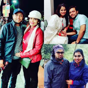 Honeymooners in Manali !