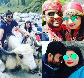 Honeymooners in Manali !