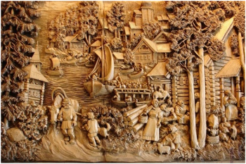 Wood Carving In Kashmir
