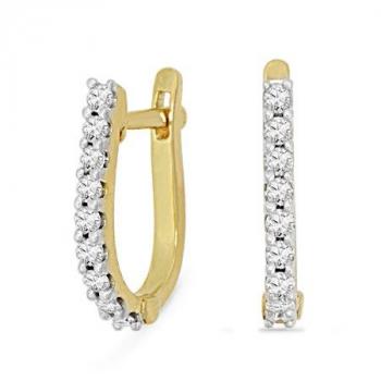 Real Diamond Earring