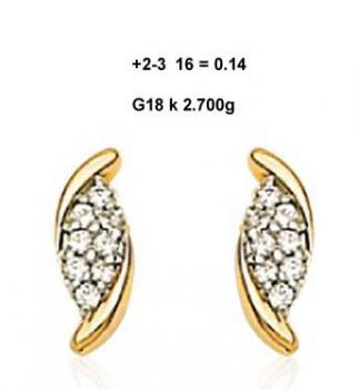 Real Diamond Earring