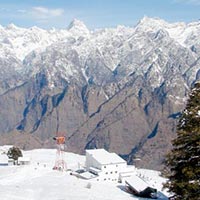 Winter view of Auli
