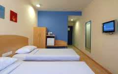 The rooms at Ginger Hotel,Agartala
