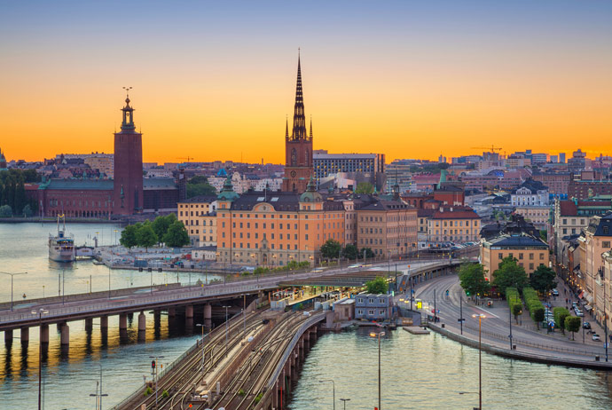 Sweden to Norway, Cruise Tour of Four Capitals Tour