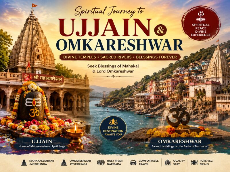 Ujjain and Omkareshwar Darshan