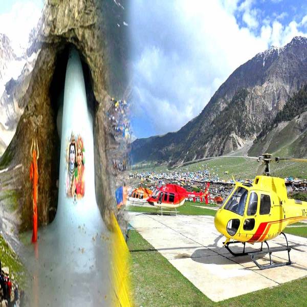 3 Days Amarnath Yatra By Helicopter Via Pahalgam