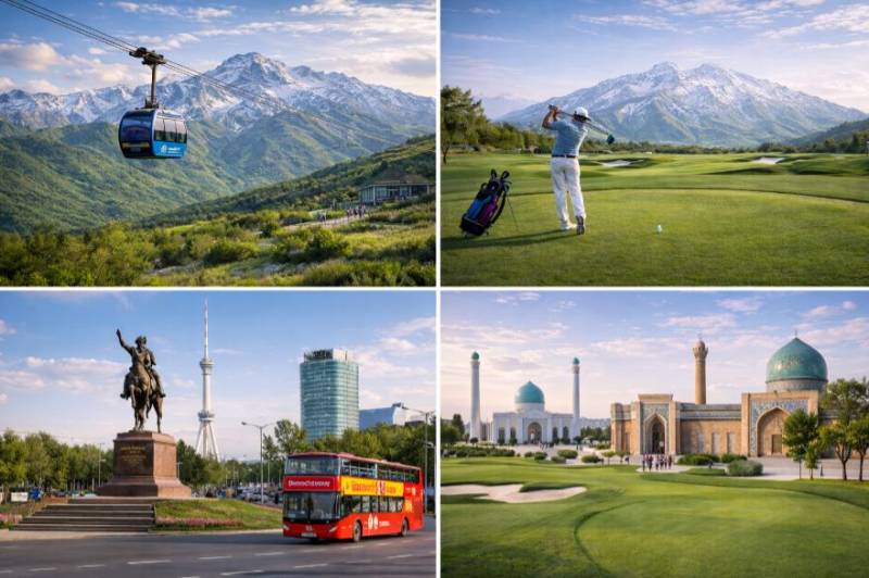 4N Tashkent With Golf Tour