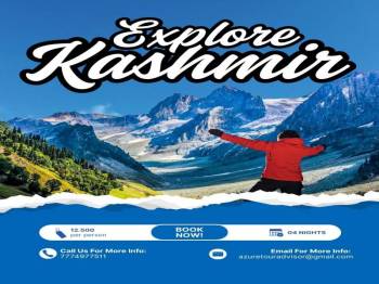 Kashmir Tour Package 05 Nights AND 06 Days