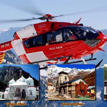 Ek Dham Yatra Package by Helicopter