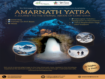 4 Days Amarnath Yatra With Helicopter