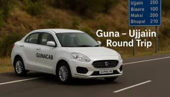 Same Day Guna to Ujjain Darshan Cab Package