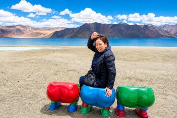 Pangong Lake 2-Day Tour from Leh with Overnight Stay (Back via Shey- Thicksey)