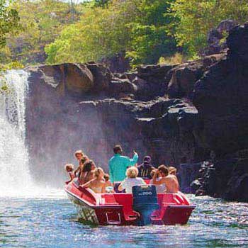 A Full Day At Ile Aux Cerf Island Speed Boat, Waterfall and Lunch On a Private Island Tour