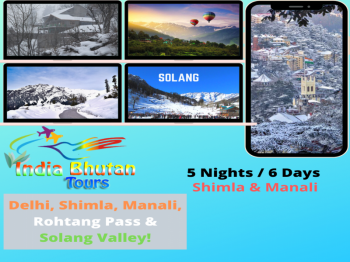 Excellent Shimla Manali 5 Nights/6 Days Tour