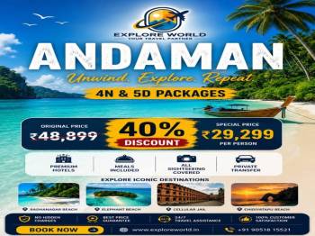 Andaman Signature Escape – 4 Nights & 5 Days Premium Package