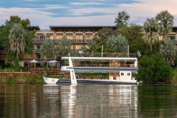 Sunset Boat Cruise On The Zambezi River