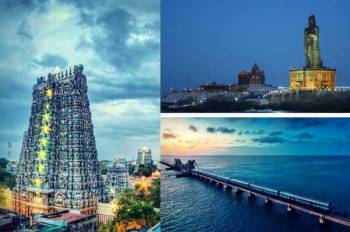 5 Nights 6 Days Madurai, Rameshwaram, Kanyakumari, Trivendrum Package