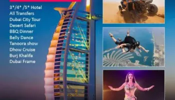 5 Nights and 6 Days Dubai Package