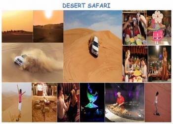 Dubai Package - Marina Dhow Cruise, Desert Safari