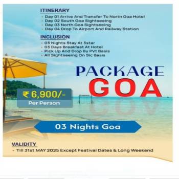 North Goa Tour Packages