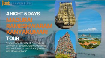 4 Night 5 Days Madurai - Rameshwaram - Kanyakumari Tour