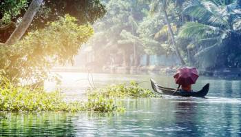 Backwaters in Kerala