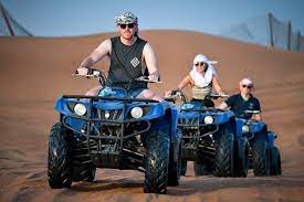 Morning Dune Bashing With Quad Bike - Private