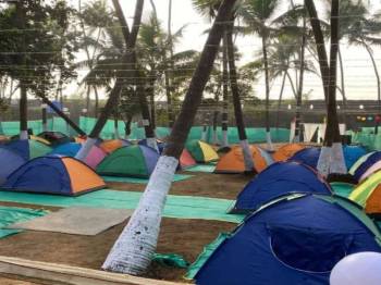 One Day Alibag Beach Camping Tour Package