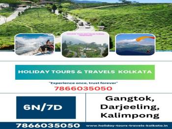 Gangtok-Kalimpong-Darjeeling  6nights/7days.