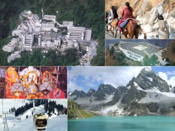 8D Vaishno Devi - Pahalgam - Srinagar - Sonamarg - Gulmarg Tour