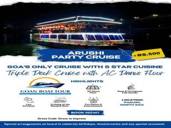 One Day Goa - Arushi Sundown Cruise Tour