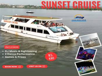 One Day Goa - Samrat Sundown Cruise Tour