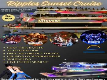 One Day Goa - Ripples Sundown Cruise Package