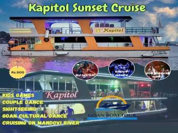 One Day Goa - Kapitol Sundown Cruise Tour