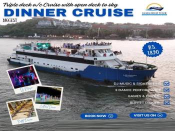 One Day Goa Package - Lexicon Dinner Cruise