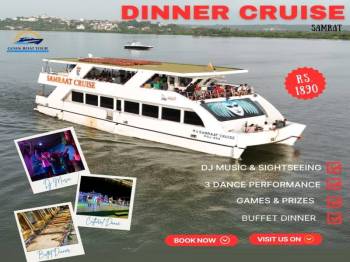 One Day Goa Package - Samrat Dinner Cruise