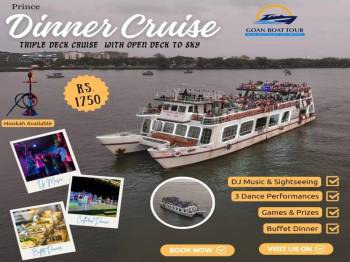 One Day Goa Package - Princes Dinner Cruise