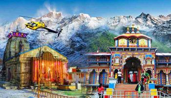 Do Dham Yatra By Helicopter Same Day