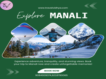 3N 4D Manali Tour Package Ex - Delhi - 6 Members