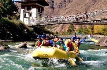 6N 7D Bhutan River Rafting Tour