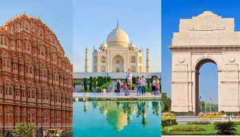 2 Night Delhi - Agra - Jaipur Tour Package Ex - Delhi