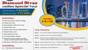 Diamond Divas - Ladies Special 5N 6D Tour