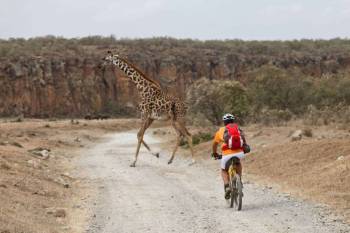 Bicycle Ride From Chui Lodge To Hells Gate National Park Tour