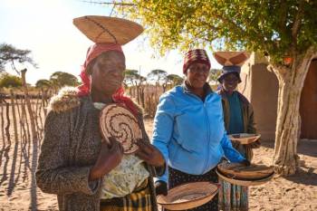 Traditional Village Visit Near Makgadikgadi Pans National Park Tour