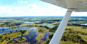 1 Hour Doors-Off Scenic Helicopter Flight In Okavango Delta Tour