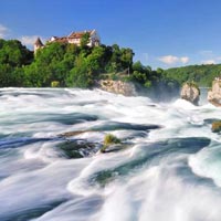 The Rhine falls