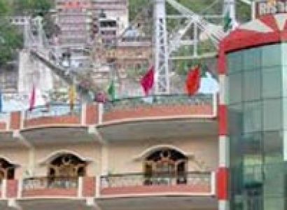 View of Luxman Jhulla from Hotel