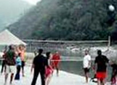 Rishikesh ( beach Camp )