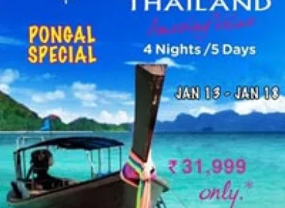 Thailand Tour Package From Chennai By Flight