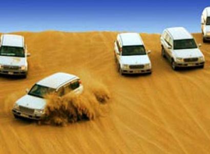 Desert safari with BBQ Dinner